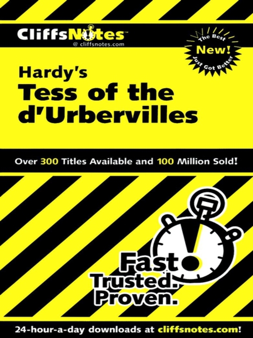 Title details for CliffsNotes on Hardy's Tess of the d'Urbervilles by Jeff Coghill - Available